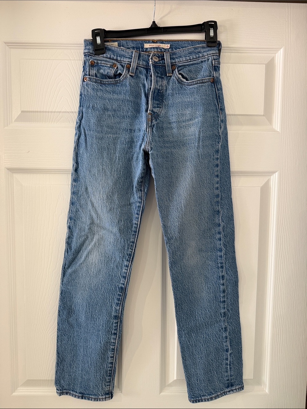 Levi's Wedgie Straight Light Blue Women's Jeans